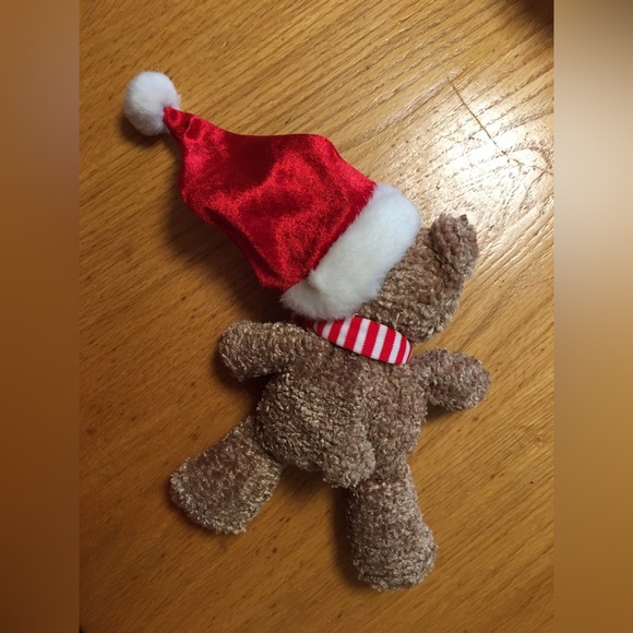 Sears Exclusive Christmas Kringle 2000 6” Plush Beanie Kringle Bear - Picture 4 of 5
